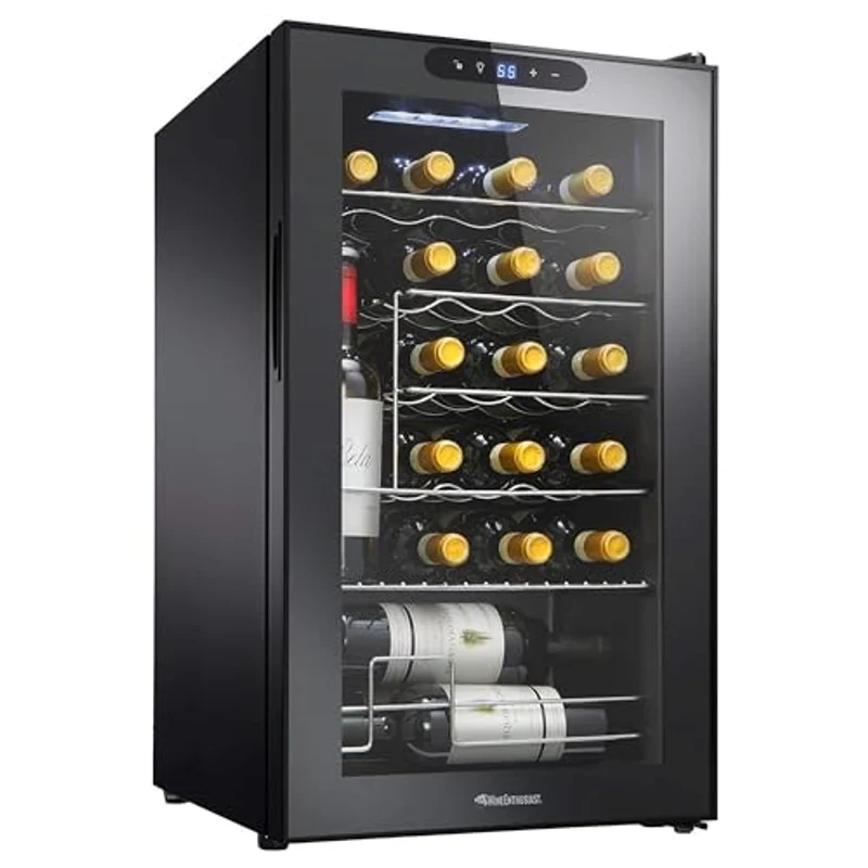 Wine Enthusiast 24-bottle freestanding compressor wine cooler